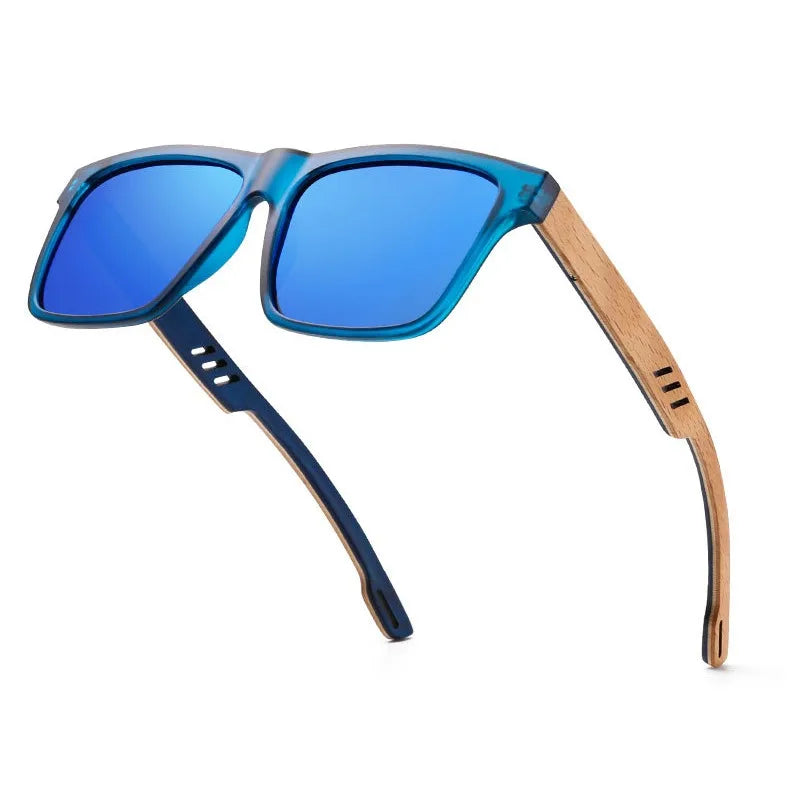 New Polarized Wood Men Ultraviolet Sunglasses Classic Women Driving UV400 Sports Sun Glasses Wooden Eyewear Bamboo Eyeglasses