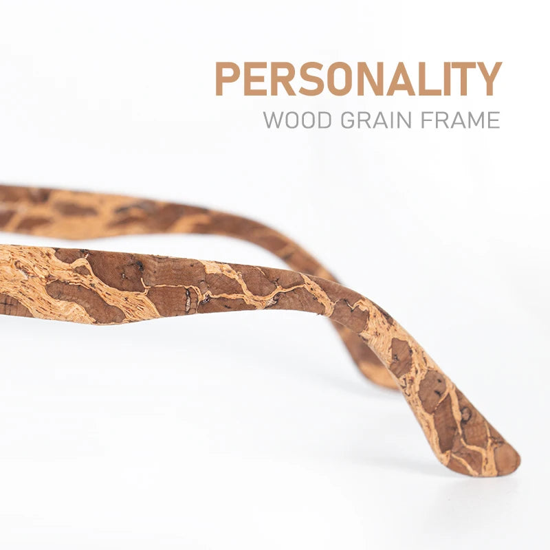 Kenbo Square Polarized Wooden Sunglasses For Men Women Fashion Wood Sun Glasses Design UV400 Bamboo Grain Eyewear With Gold Case