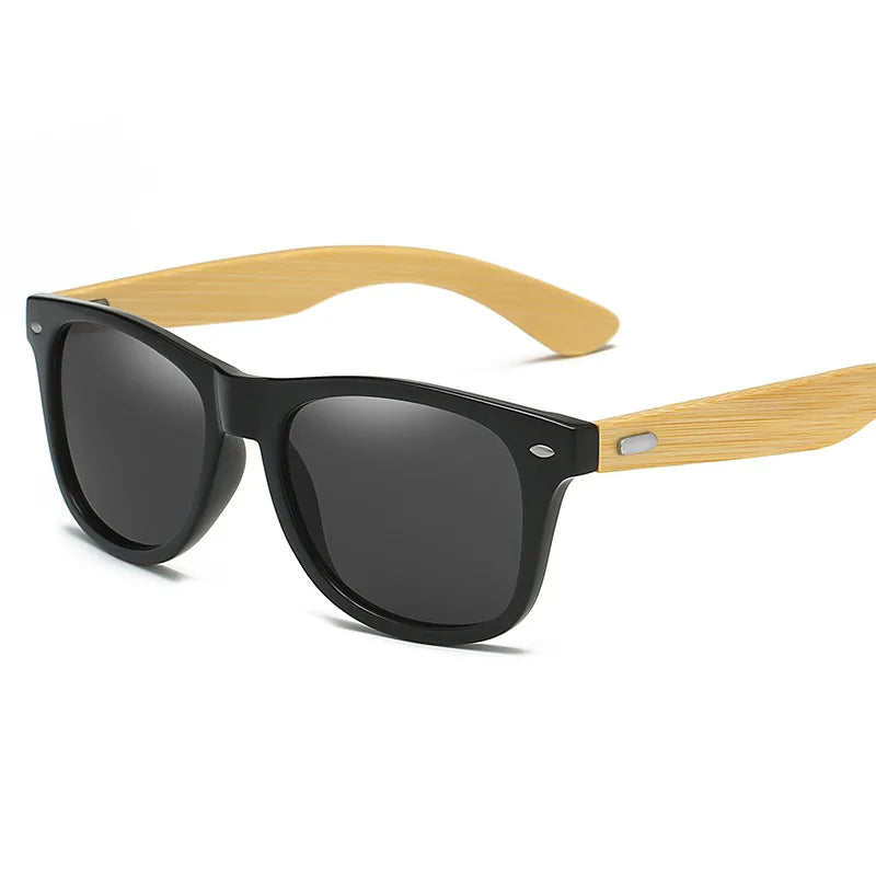 Wood Men's Ultraviolet Sunglasses Classic Male Driving Riding UV400 Sports Sun Glasses Eyewear Wooden Bamboo Eyeglasses
