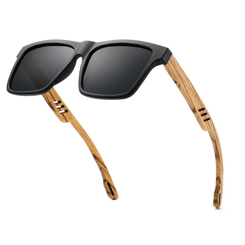New Polarized Wood Men Ultraviolet Sunglasses Classic Women Driving UV400 Sports Sun Glasses Wooden Eyewear Bamboo Eyeglasses