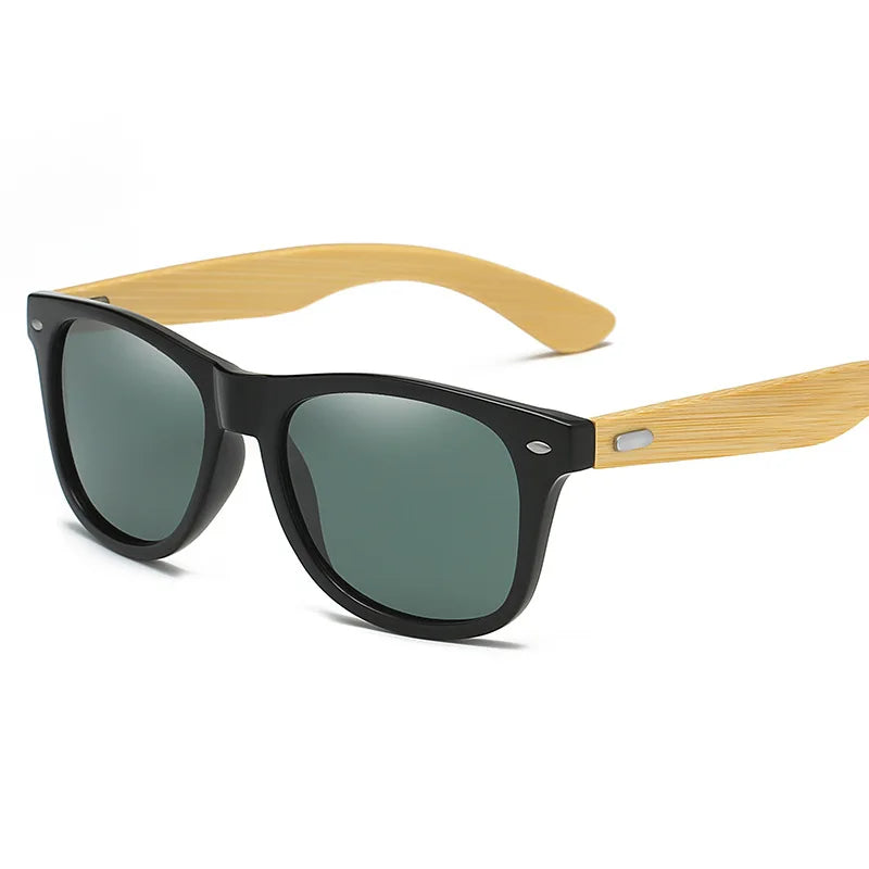 Wood Men's Ultraviolet Sunglasses Classic Male Driving Riding UV400 Sports Sun Glasses Eyewear Wooden Bamboo Eyeglasses