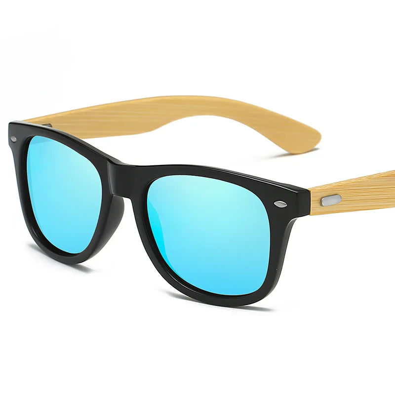 Wood Men's Ultraviolet Sunglasses Classic Male Driving Riding UV400 Sports Sun Glasses Eyewear Wooden Bamboo Eyeglasses